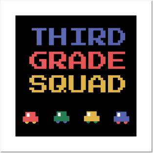 third grade squad Posters and Art